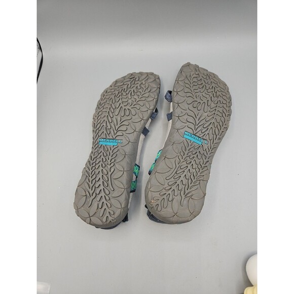 Merrell Terran Lattice II Sandals Blue Green Women's US Size 9 - Picture 6 of 7